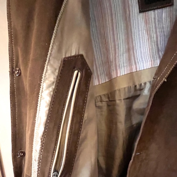 Milestone mens or womens brown suede jacket good condition - Picture 10 of 16